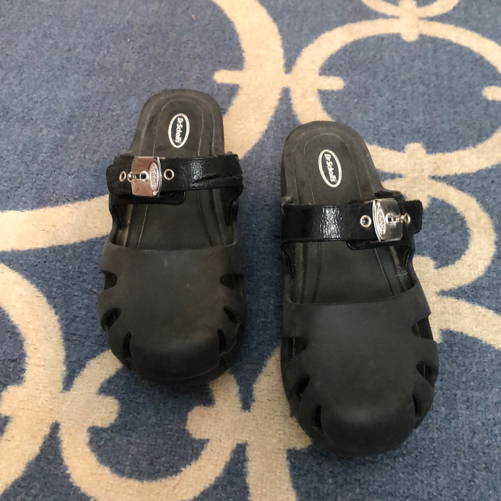 Dr Scholls mules size 7